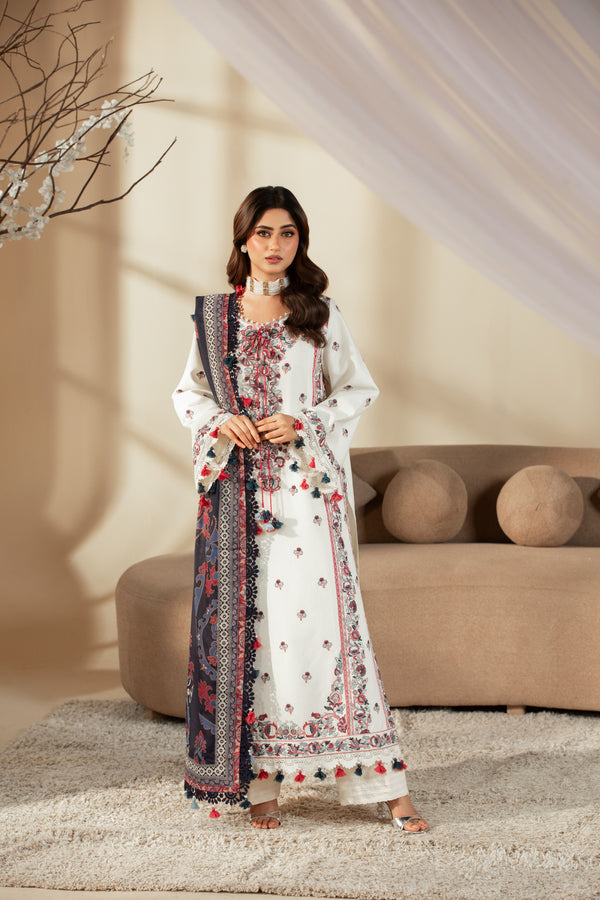 Pearl Mist (Off White) – Premium 3-Piece Suit