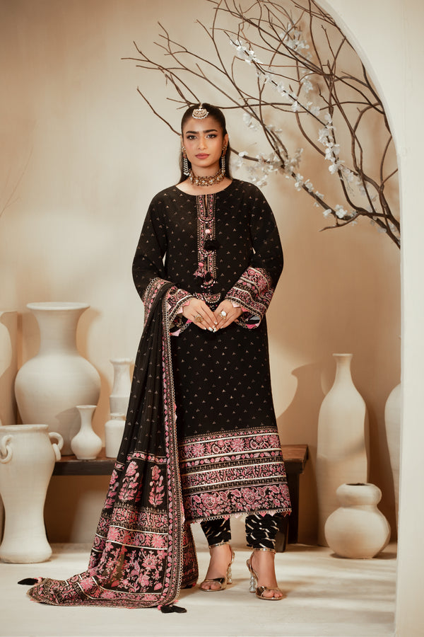 Zahra (Black) – Signature 3-Piece Suit